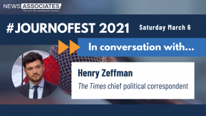 In conversation with Henry Zeffman flyer