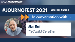 In conversation with Alan Muir flyer