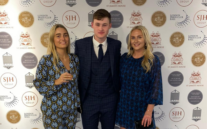 School of Journalism trainees dress to impress at the London Press Club Ball