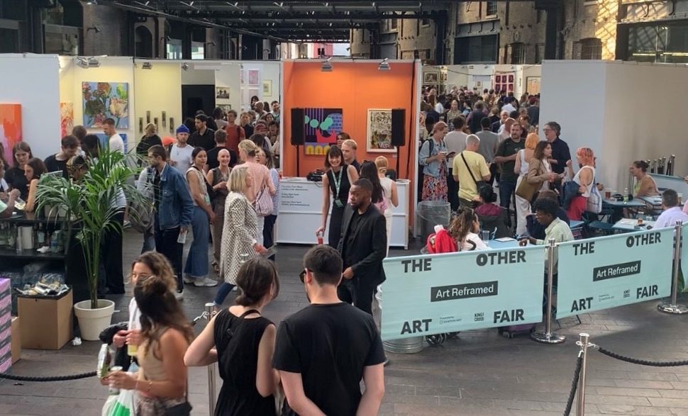 A photo of The Other Art Fair in London.