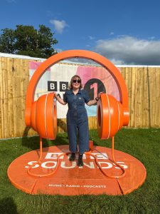 Holly at a BBC Sounds event