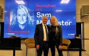 Graham Dudman with Sam McAlister