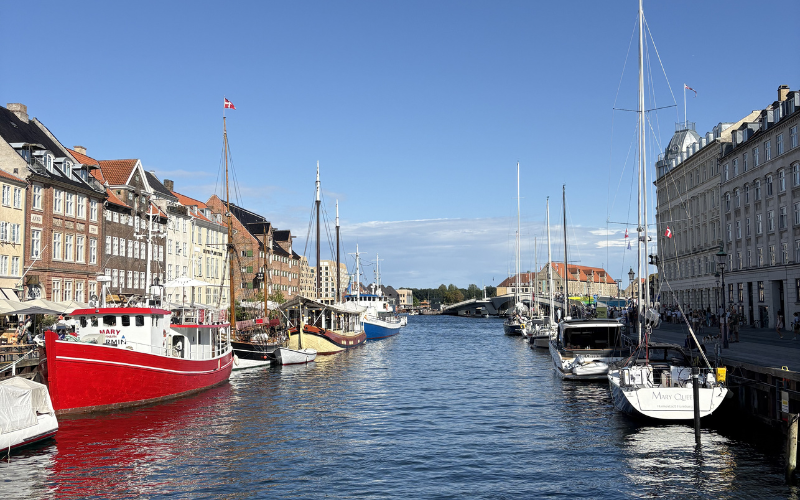 A photo of Nyhavn, Copenhagen.